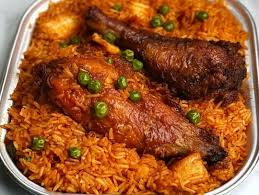 Royal Grilled Turkey Stew + choice of Jollof Rice, Fried Rice, White Rice, or Fries