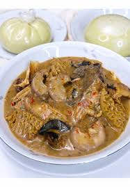 White Soup (Choice of Goat Meat, Beef, Fish, Snail or Assorted)
