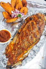 BBQ Croaker Fish Large
