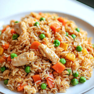 Chinese Rice With chicken/turkey
